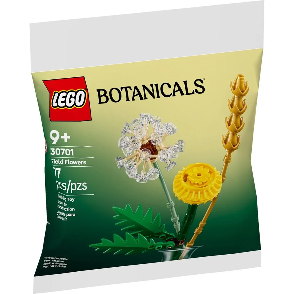 LEGO Botanicals Field Flowers 30701 Building Toy Set 77 Pieces 2025 Release